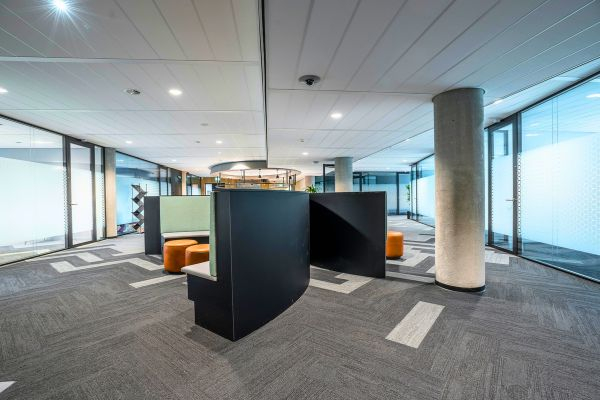 new ceiling installation for an office