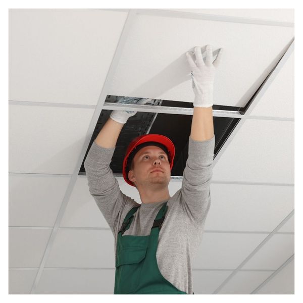 installing commercial ceiling