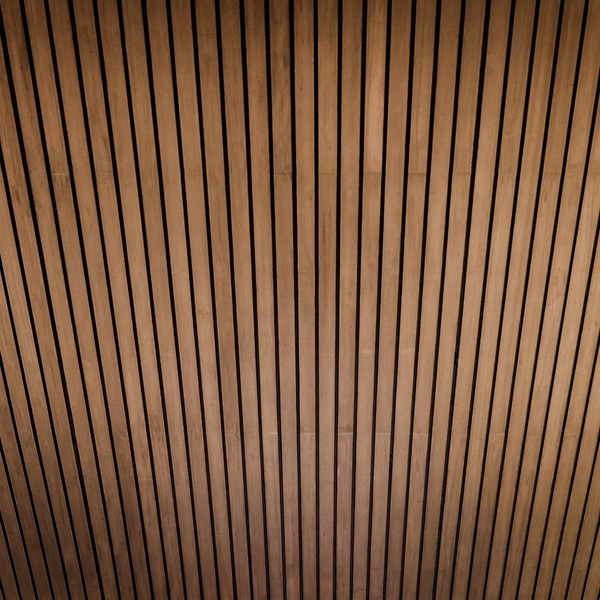 Wooden acoustic ceiling