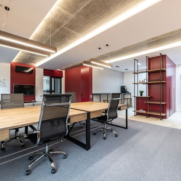 custom ceiling for an office space