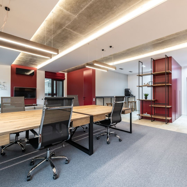 custom ceiling for an office space