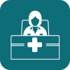 medical receptionist icon