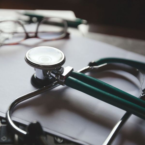 Stethescope on the table
