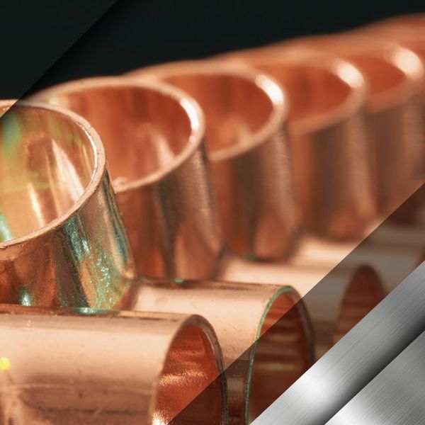 copper pipes