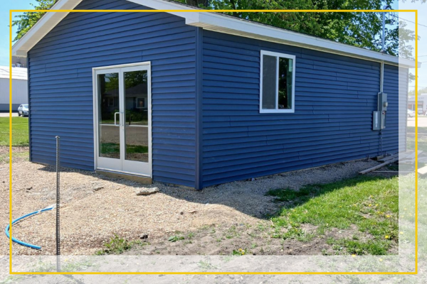 Completed house project