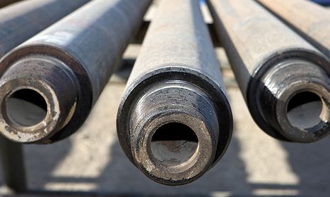 photo of thick pipes