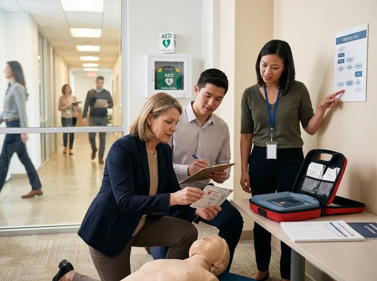 Workplace AED and CPR Training