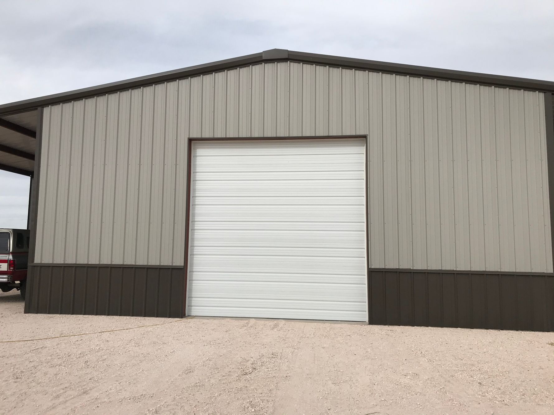 Commercial Sectional- CMB Garage Doors 4- single white