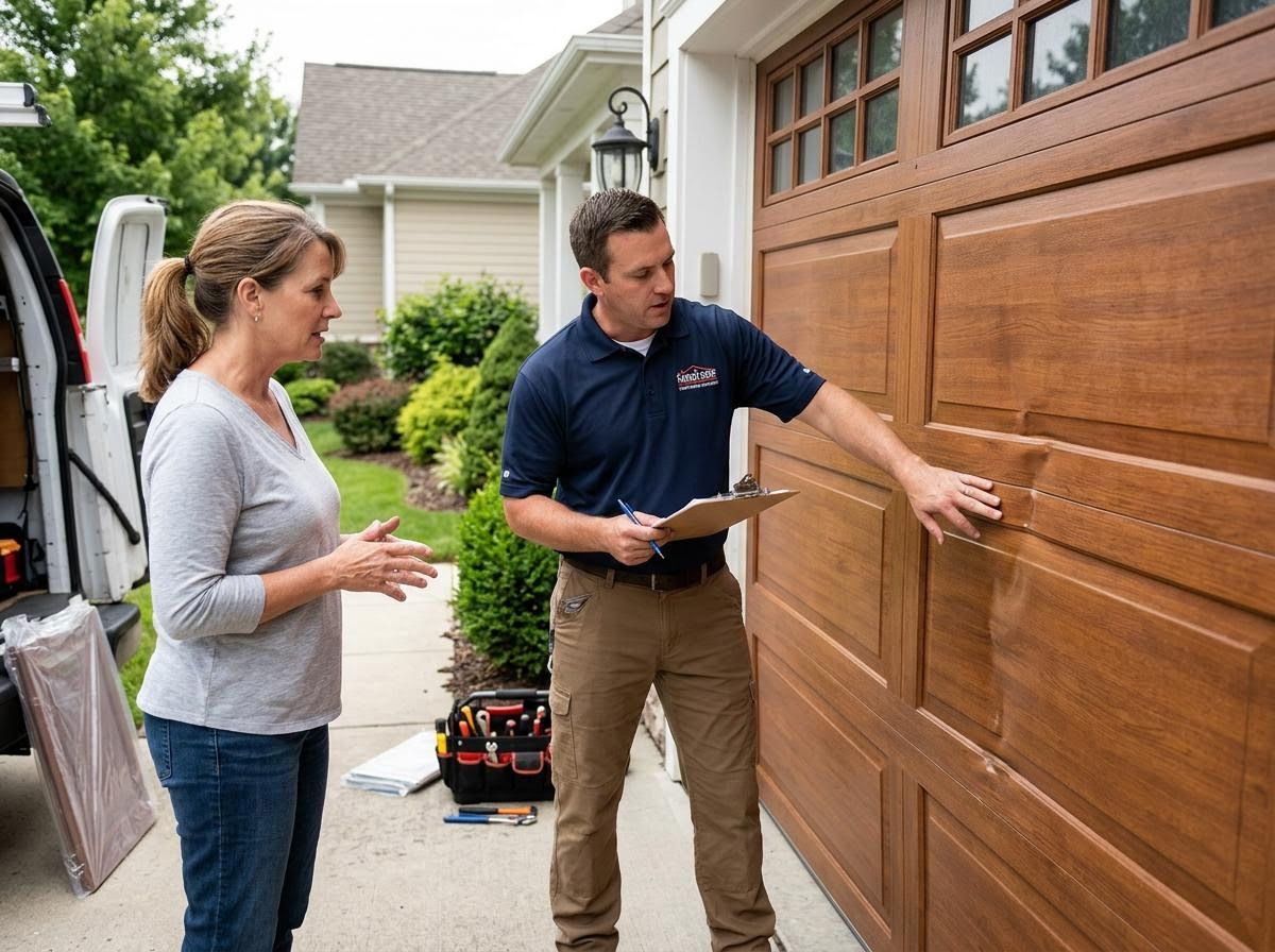Garage Door Repair Inspection
