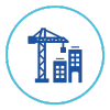 Construction project icon