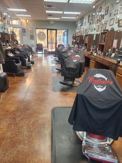 Appointment-based barbershop in Eagle Idaho barber-performing-haircut-treasure-valley