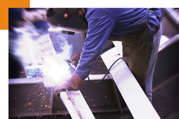 Welder doing some work
