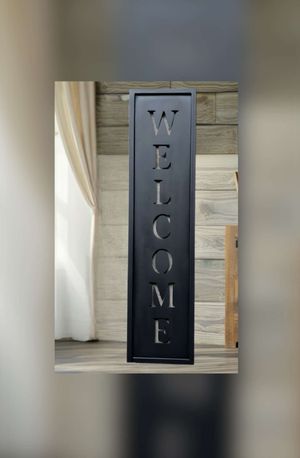 CNC Welcome Sign