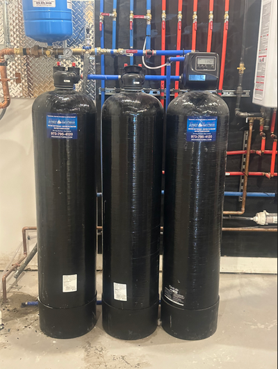 Installation for PFOA & PFOS Remediation System with Water Softener PFOA&PFOS Remediation
