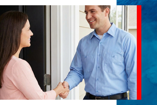 shaking hand of technician