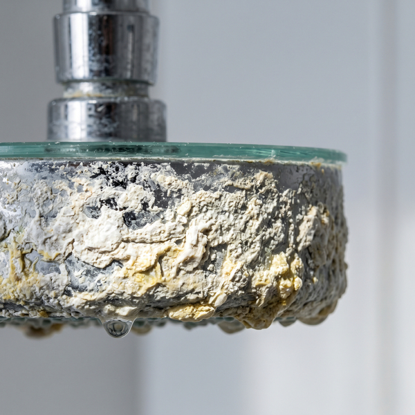 hard water desposits