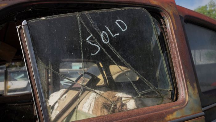 sold scrap car