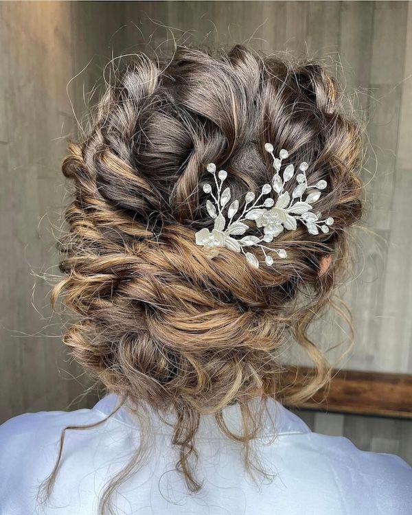 on-location bridal hair Waukesha