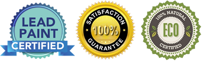 lead paint certified-100% satisfaction guarantee - 100% natural