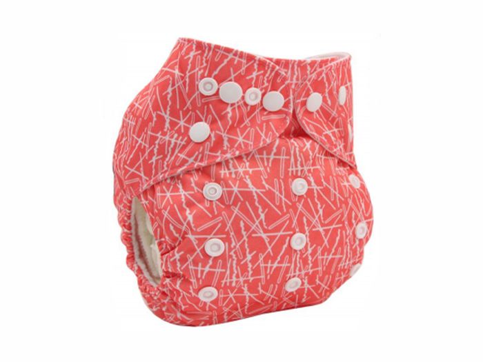 Mod Art 5 Pocket Style Cloth Diaper