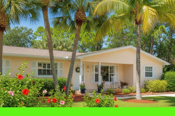 vinyl siding on Florida home