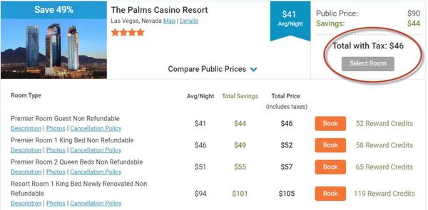 Las Vegas - Price: $46