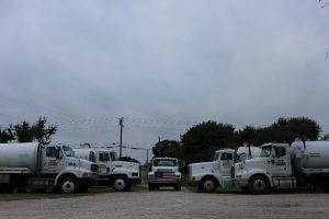 The B & B Pumping Septic Pump Truck Fleet