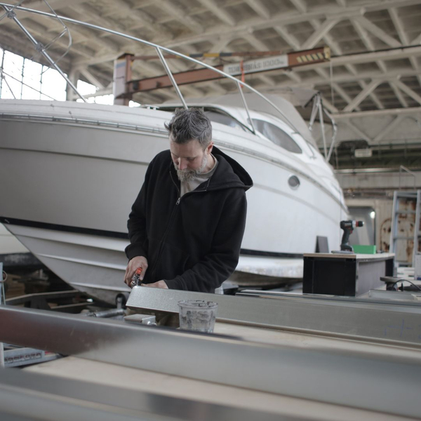 indoor boat storage