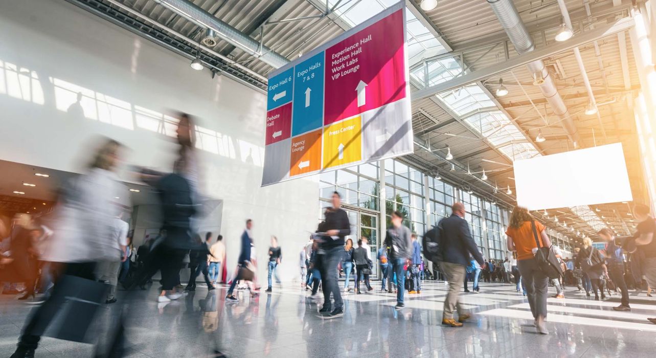 large hanging banner