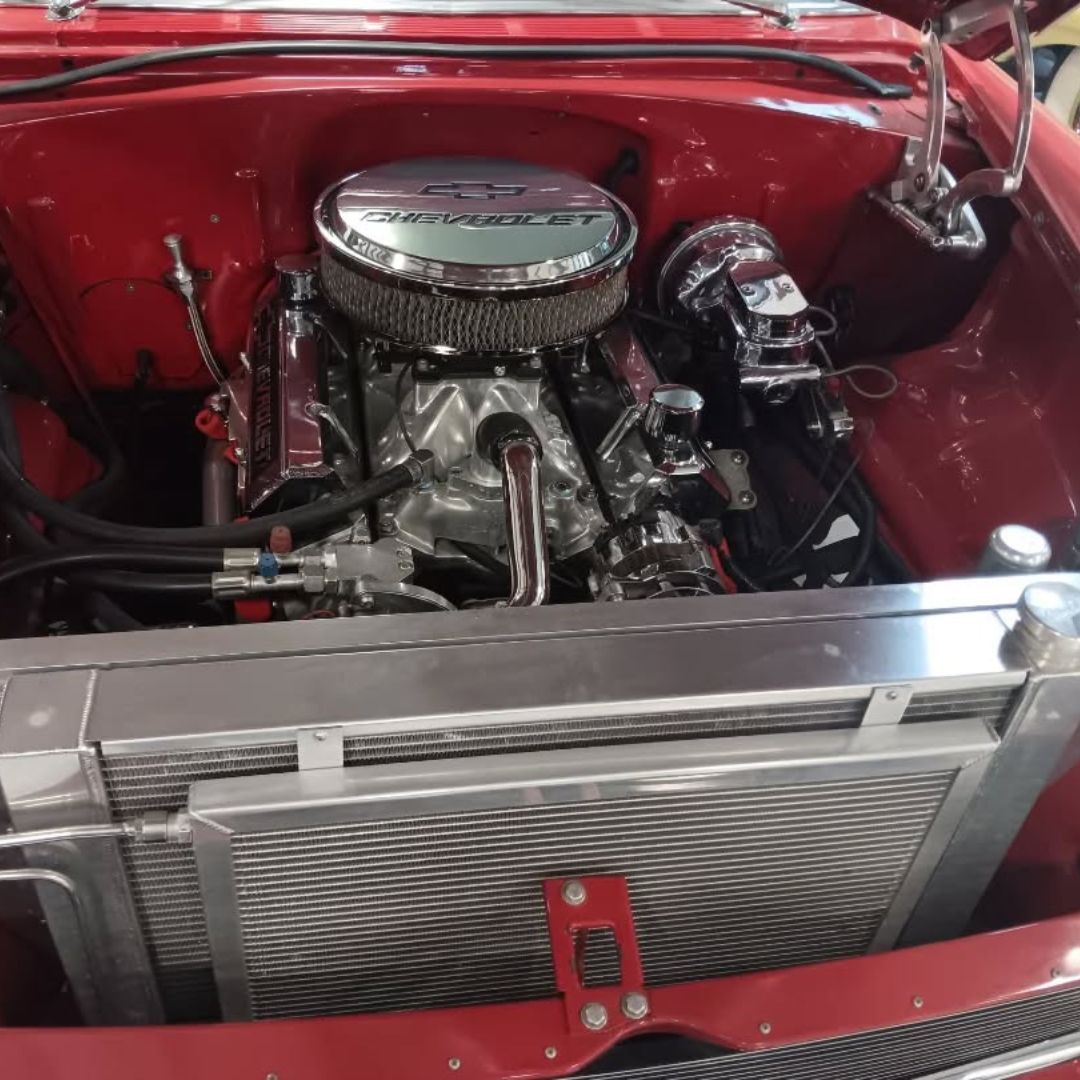 Engine in a classic car Engine in a classic car