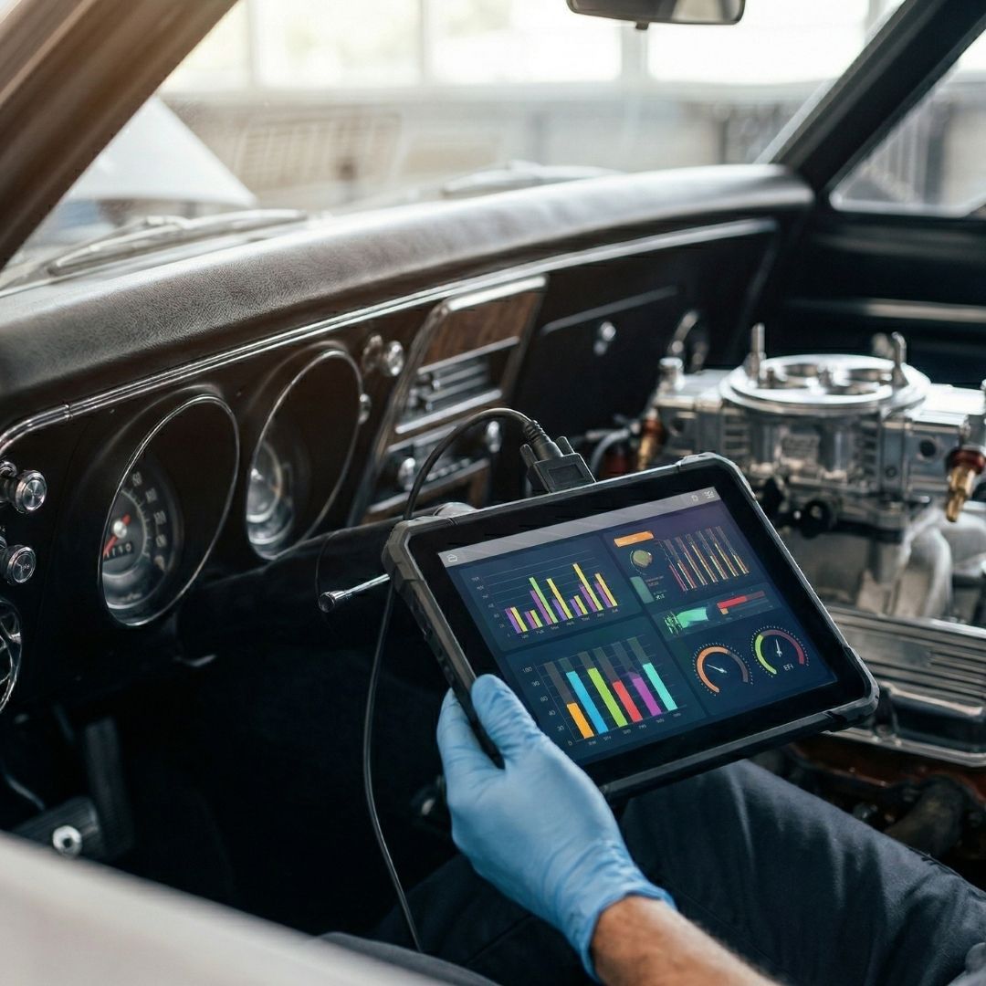 modernizing classic car