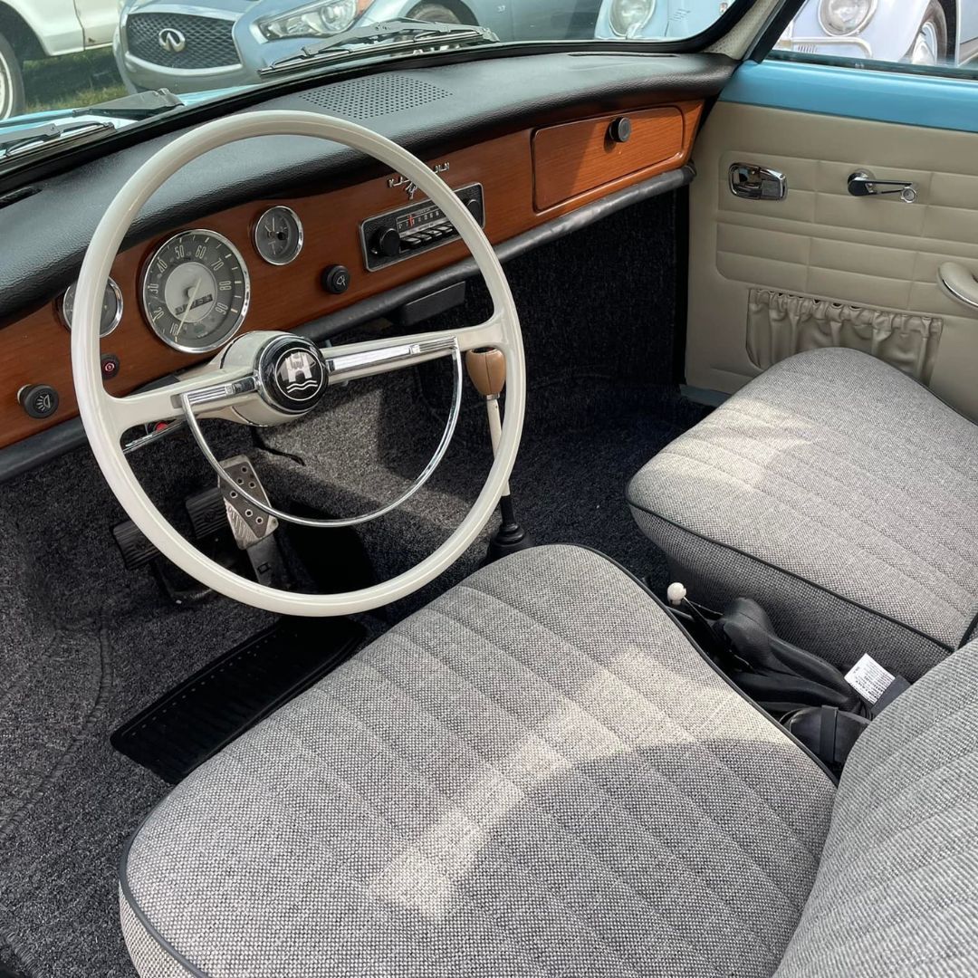 interior of a classic car interior of a classic car