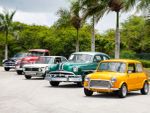 row of cars