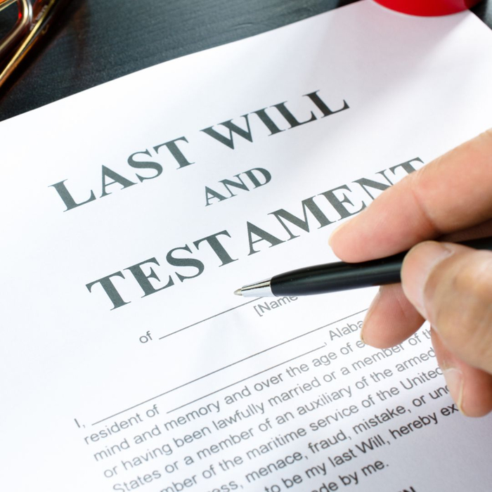 last will and testament