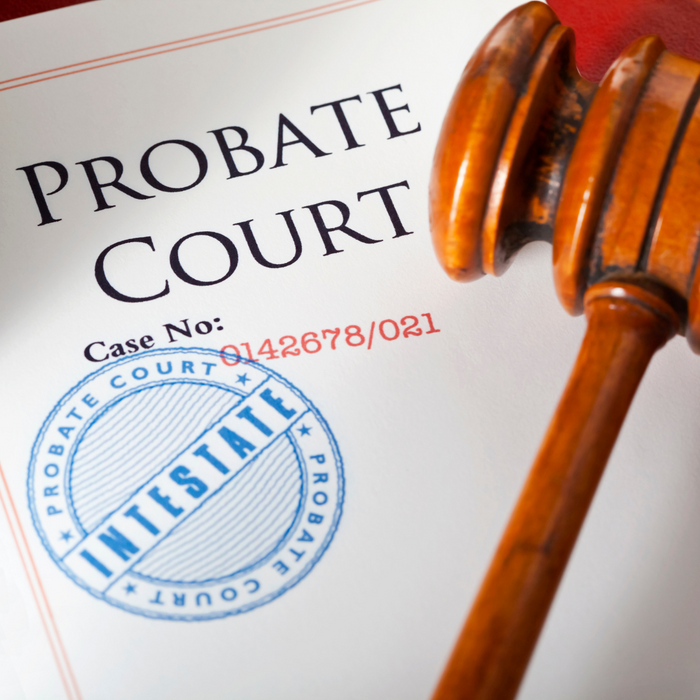 Probate court documents. 