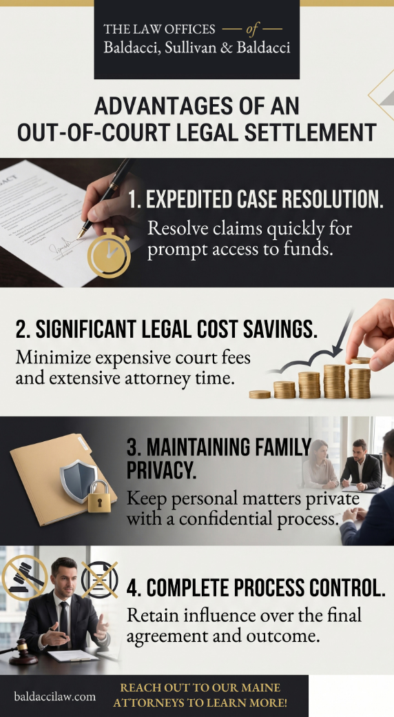 Advantages Of An Out-Of-Court Settlement