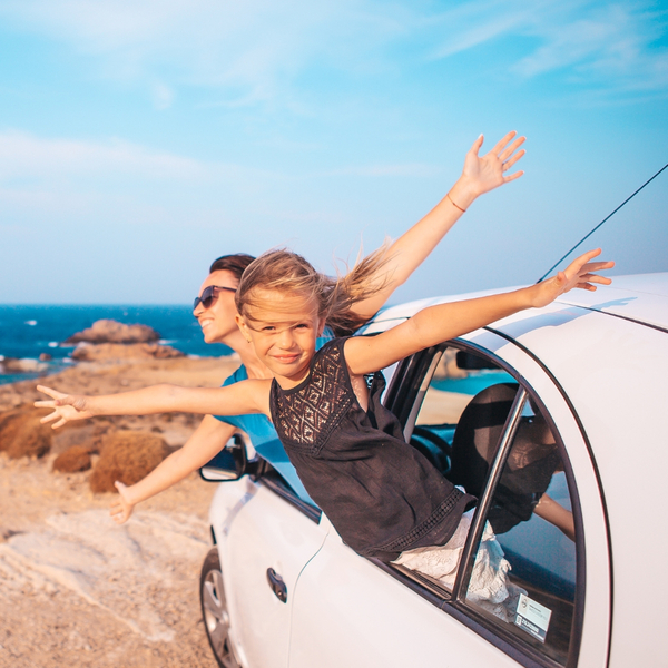 Kids in car