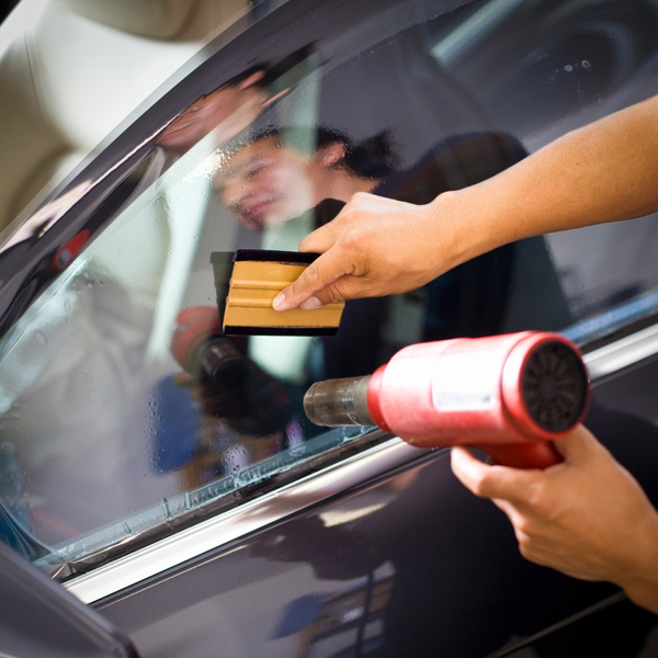 re-tinting car windows