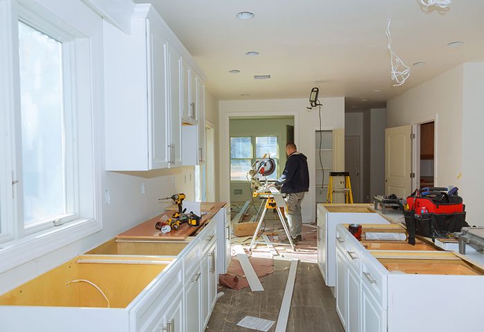 image of a kitchen renovation