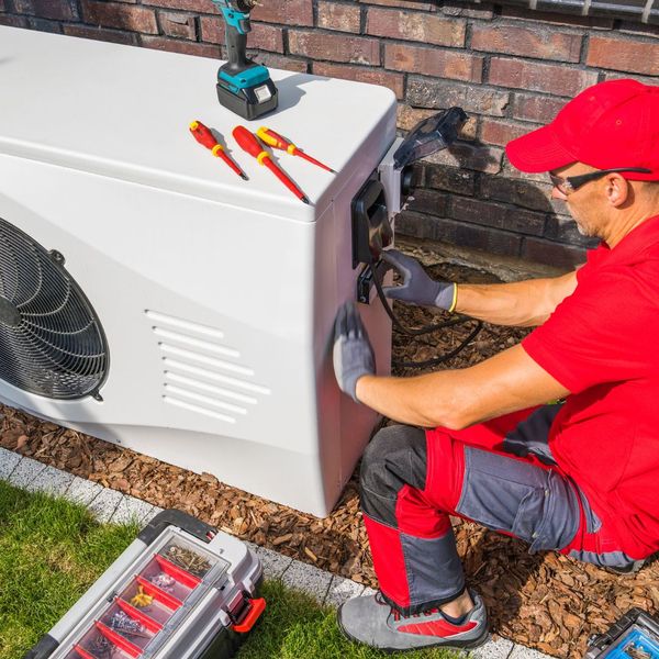 heat pump installation