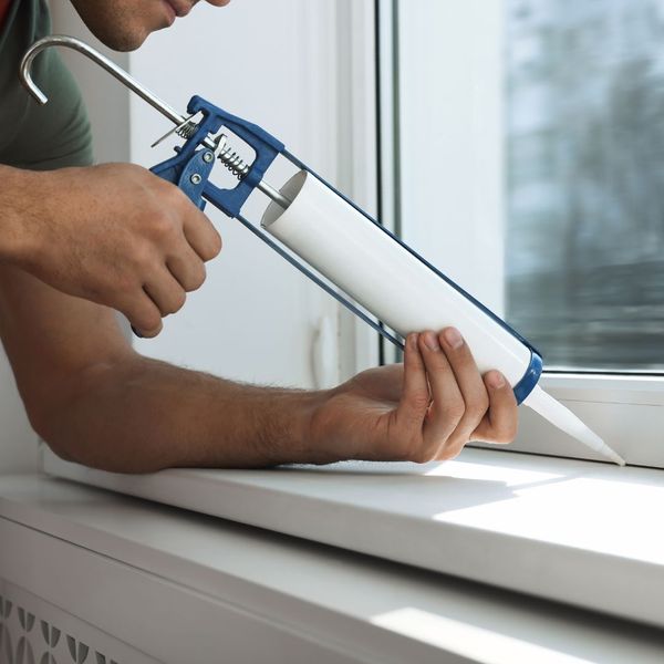 caulking windows