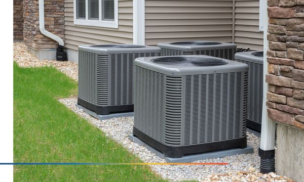 Exterior HVAC units