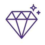 Purple Diamond Renu Painting