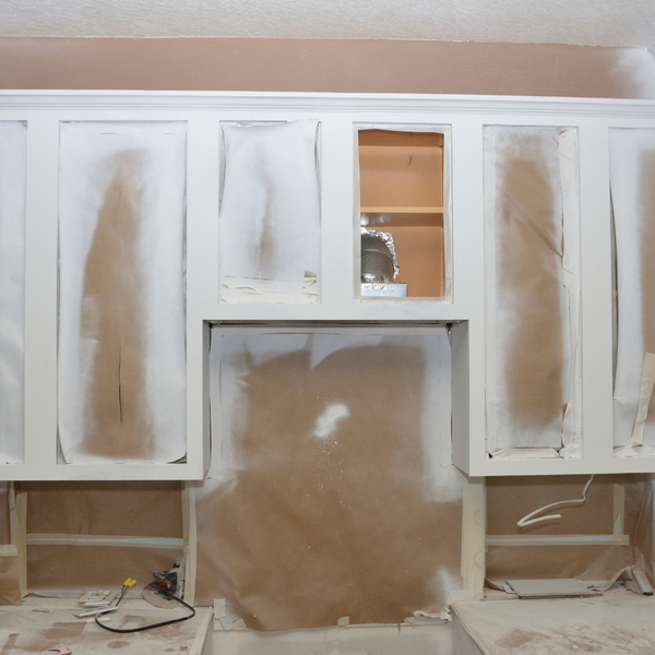 painting primer on cabinets