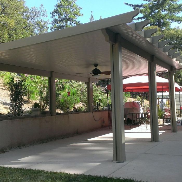 free-standing patio cover