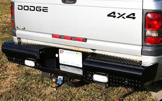 Aftermarket rear bumper