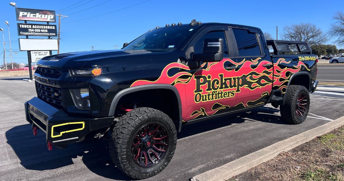 Pickup Outfitters Lifted Shop Truck