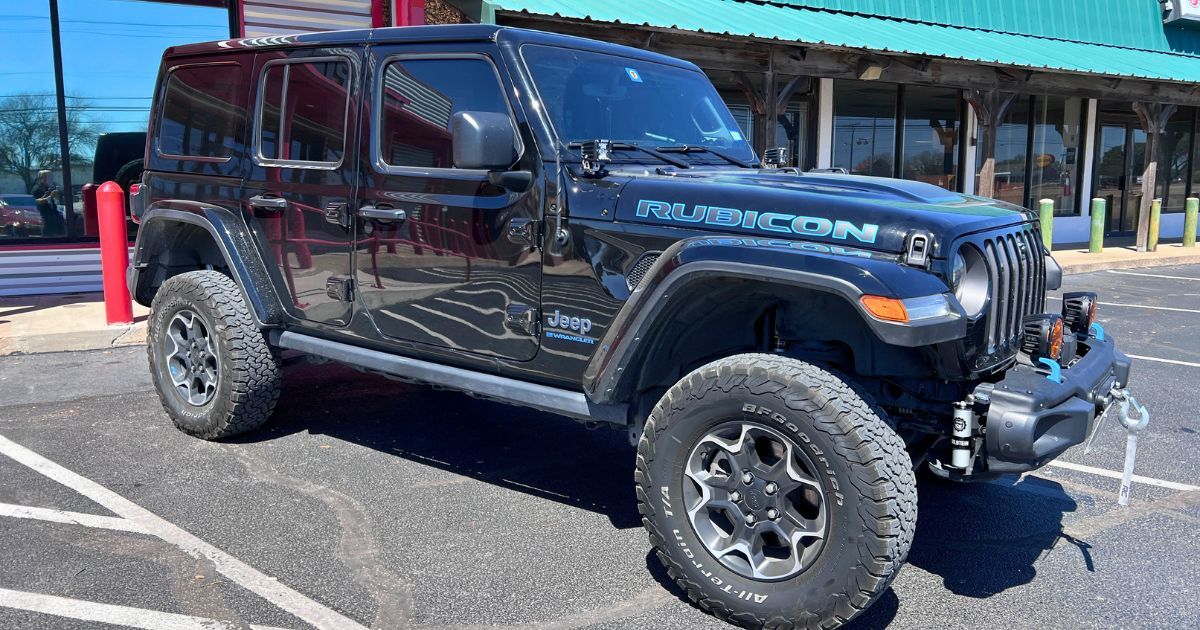 Jeep Wrangler With Lift Kit