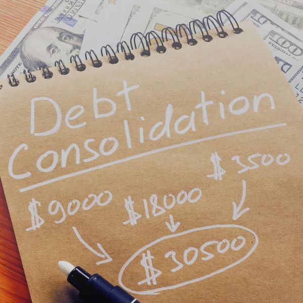 notepad with debt consolidation example notepad with debt consolidation example