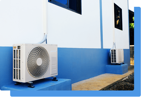 image of new commercial air conditioners